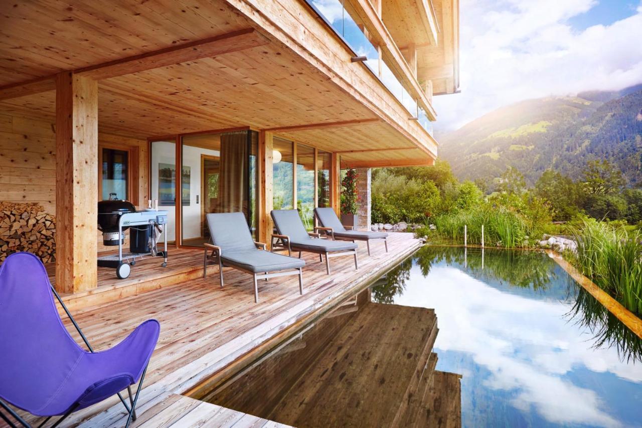 Sportlodge' Mountain Suite - Natural Pool, Whirlpool & Sauna By Alpenluxus Appartements Kleinboden Dış mekan fotoğraf