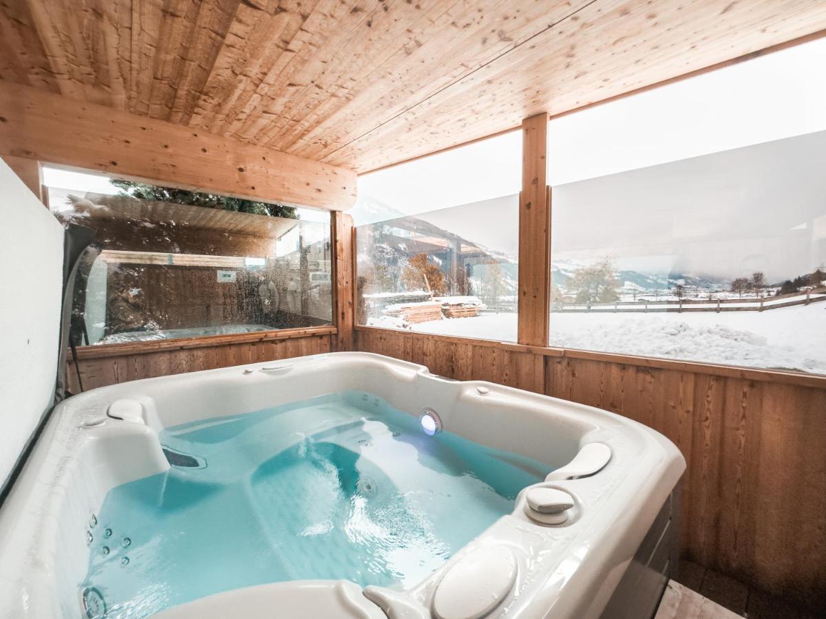 Sportlodge' Mountain Suite - Natural Pool, Whirlpool & Sauna By Alpenluxus Appartements Kleinboden Dış mekan fotoğraf